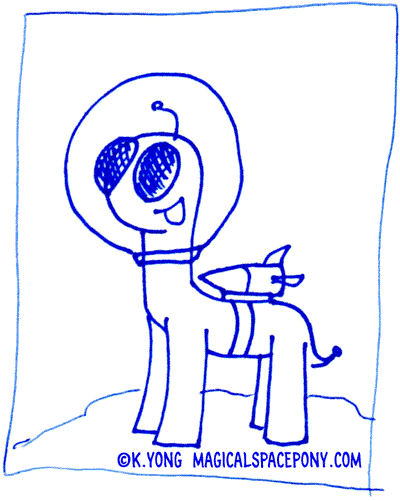 Magical Space Pony art